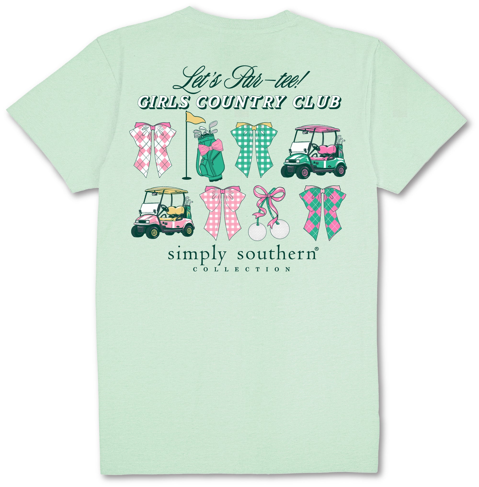 Simply Southern Country Club Golf T-Shirt