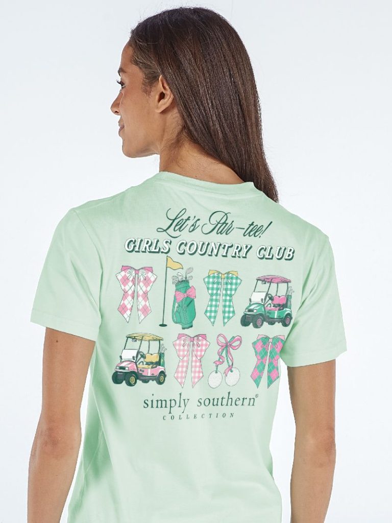 Simply Southern Country Club Golf T-Shirt