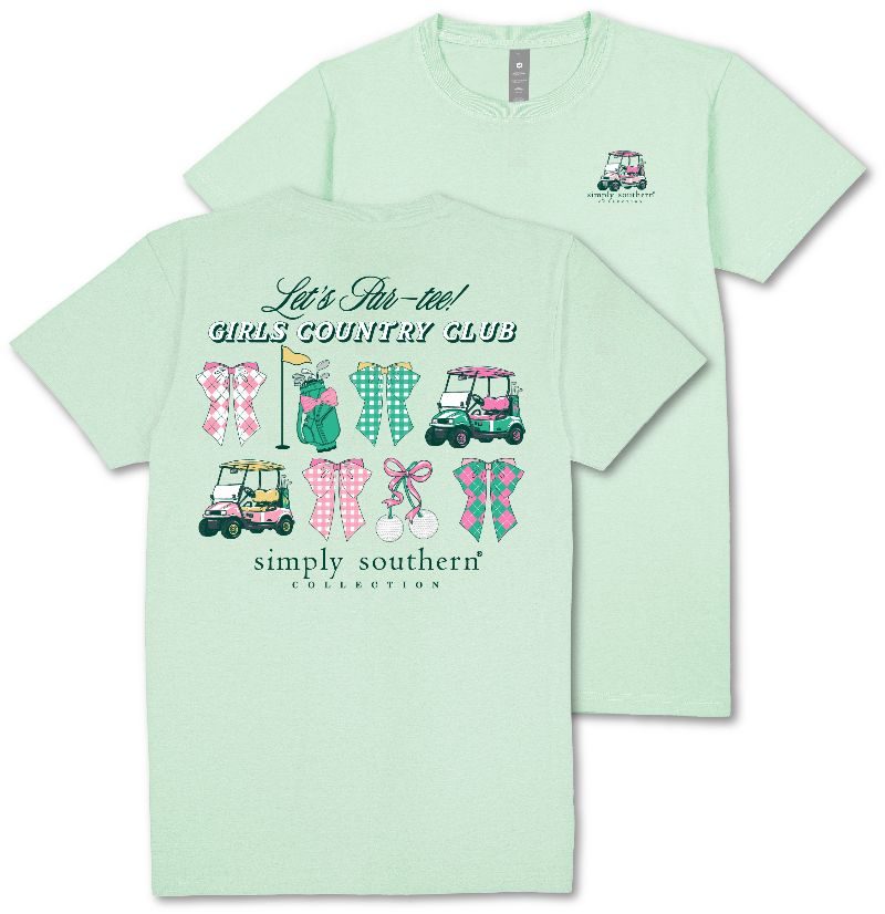 Simply Southern Country Club Golf T-Shirt