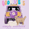 Simply Southern Good Vibes Dog T-Shirt