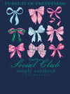 Simply Southern Preppiness Social Club Hairties T-Shirt