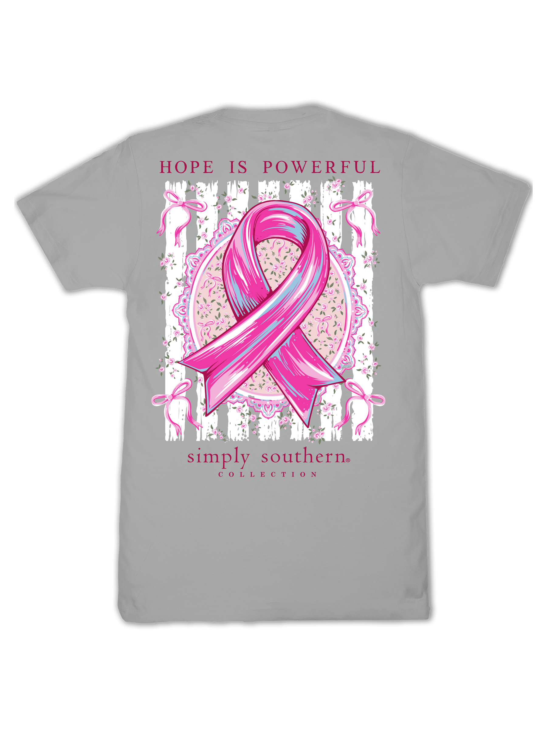 Simply Southern Hope Power Cancer Lunar T-Shirt
