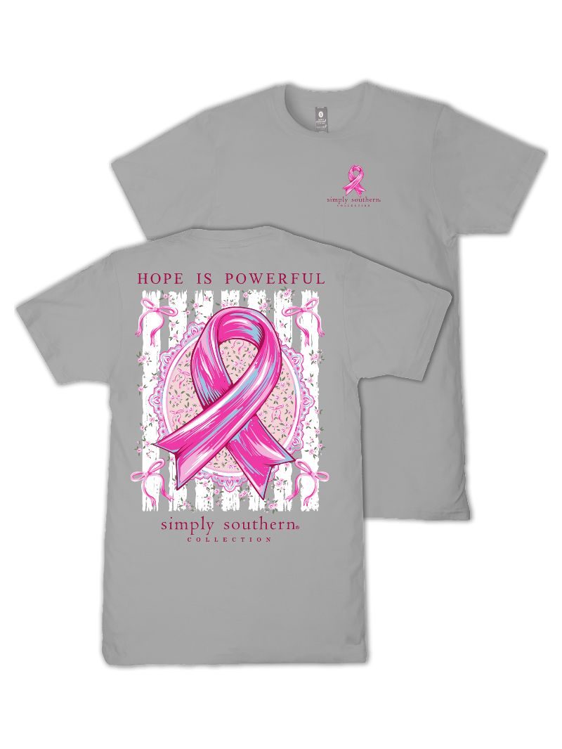 Simply Southern Hope Power Cancer Lunar T-Shirt