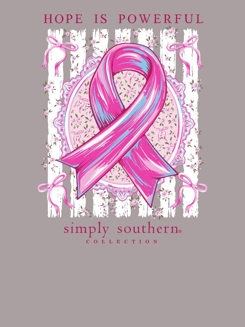 Simply Southern Hope Power Cancer Lunar T-Shirt