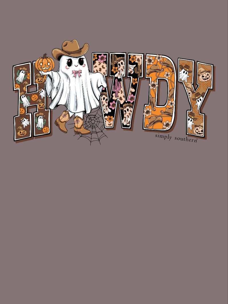 Simply Southern Ghost Howdy Fall Halloween T-Shirt