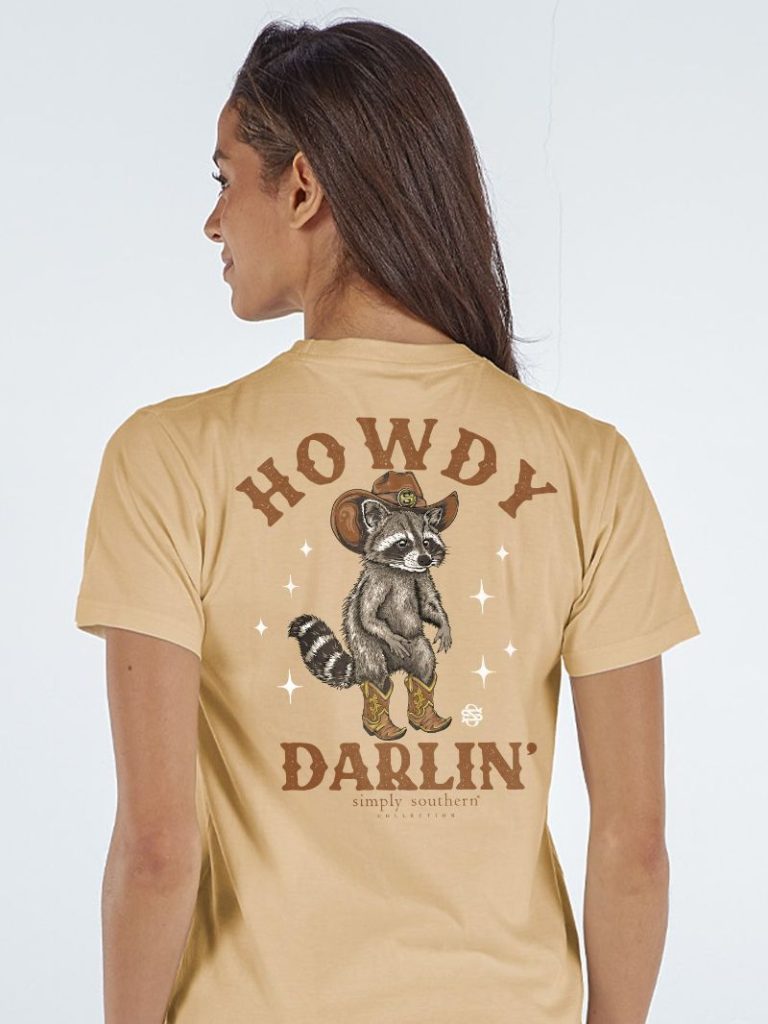 Simply Southern Howdy Raccoon T-Shirt