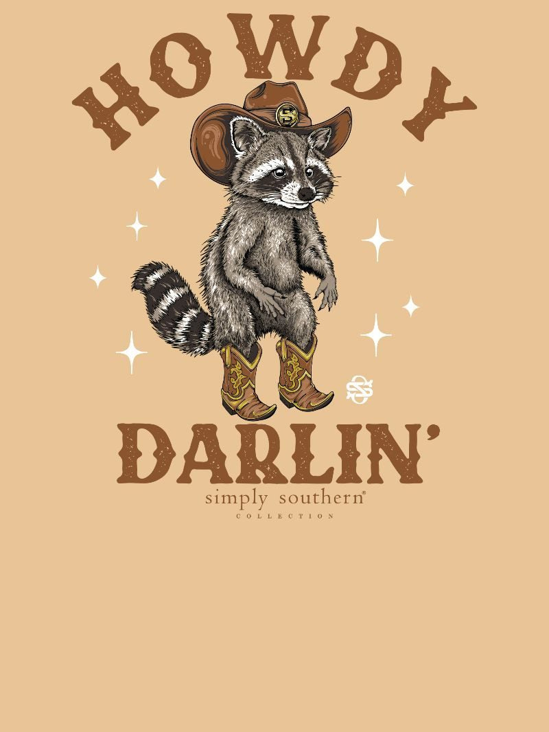 Simply Southern Howdy Raccoon T-Shirt