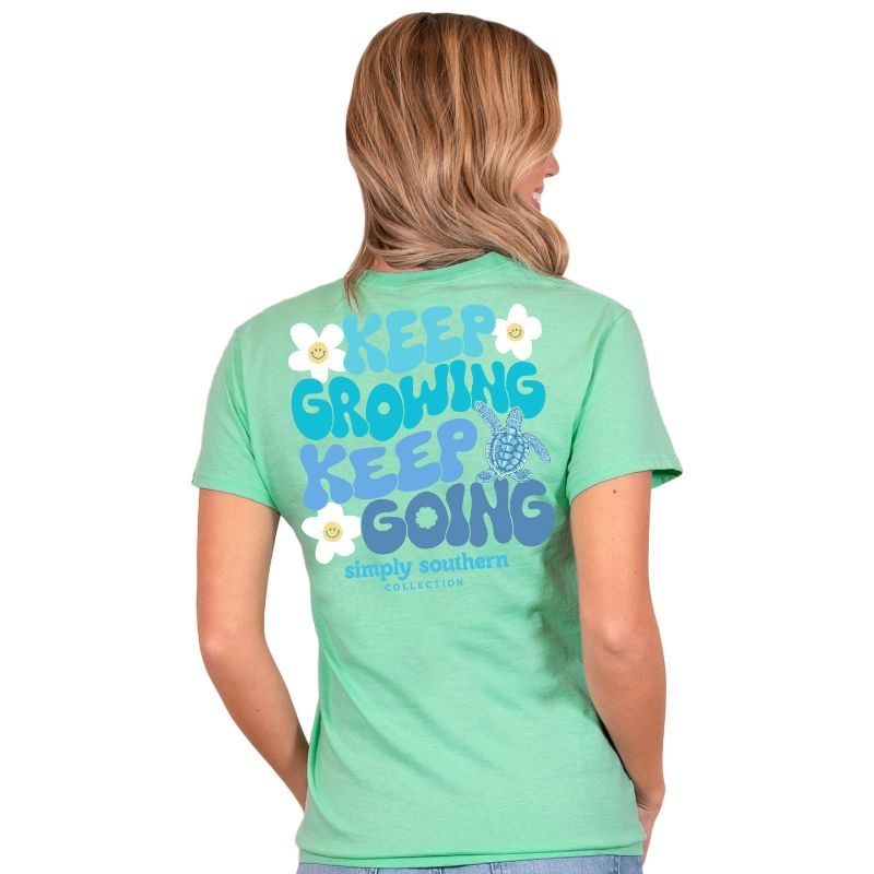 SALE Simply Southern Keep Going Turtle T-Shirt