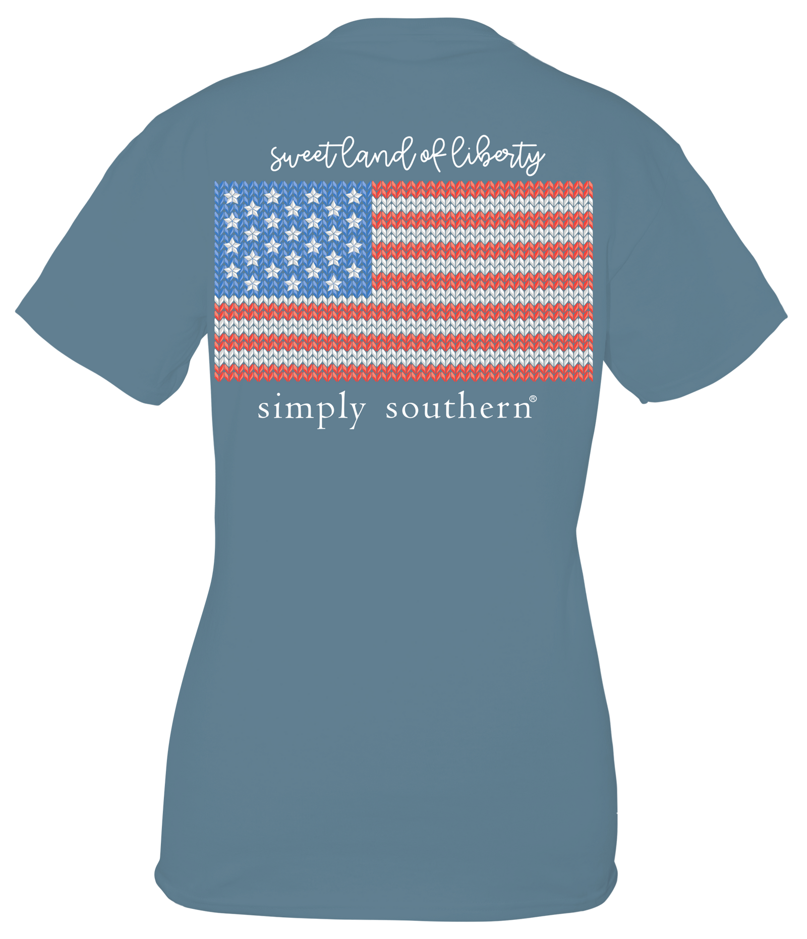 Simply Southern USA Knit Flag T-Shirt