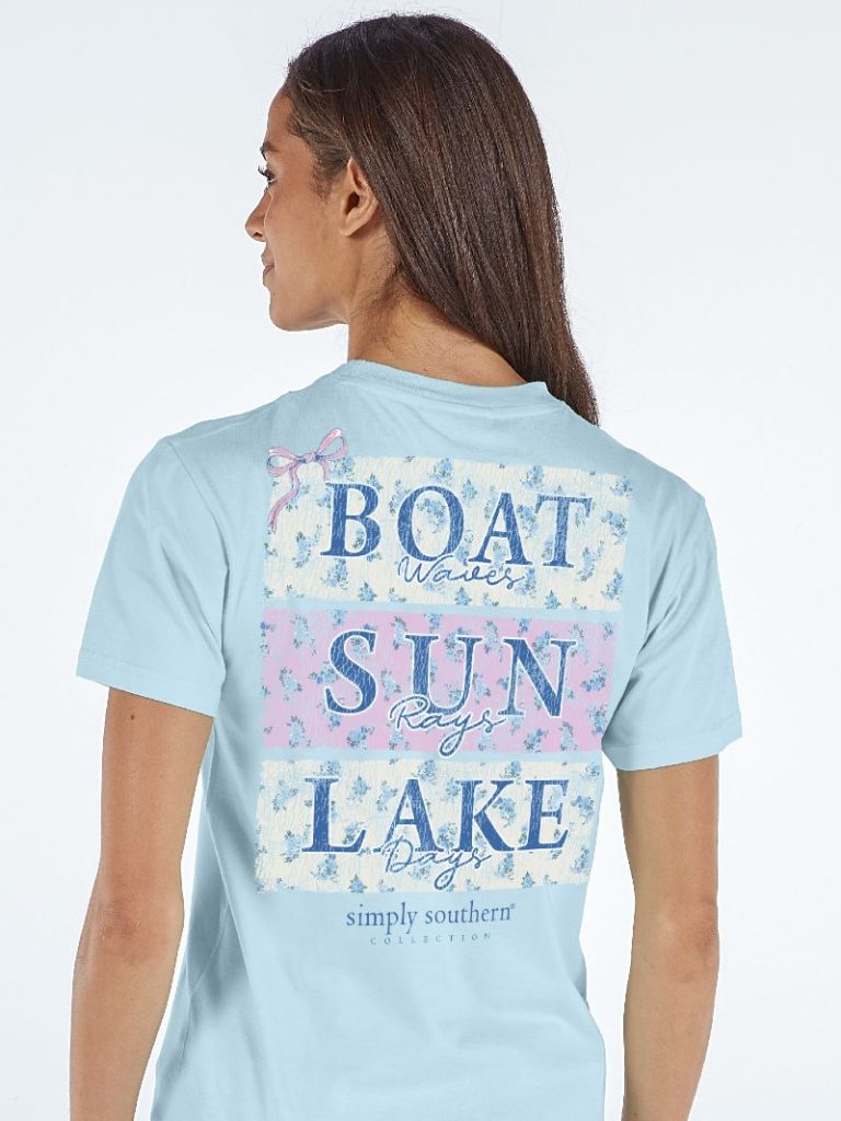 Simply Southern Boat Sun Lake T-Shirt