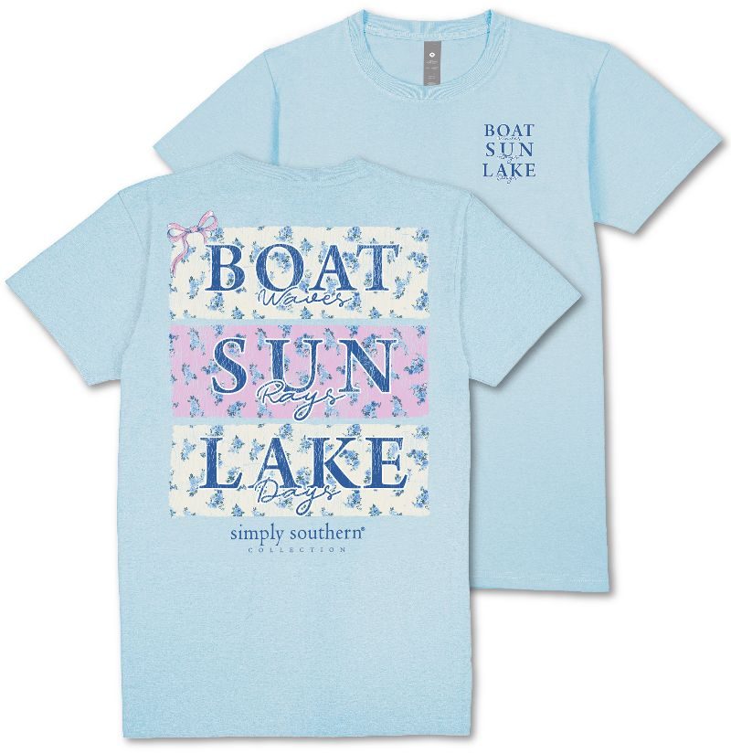 Simply Southern Boat Sun Lake T-Shirt