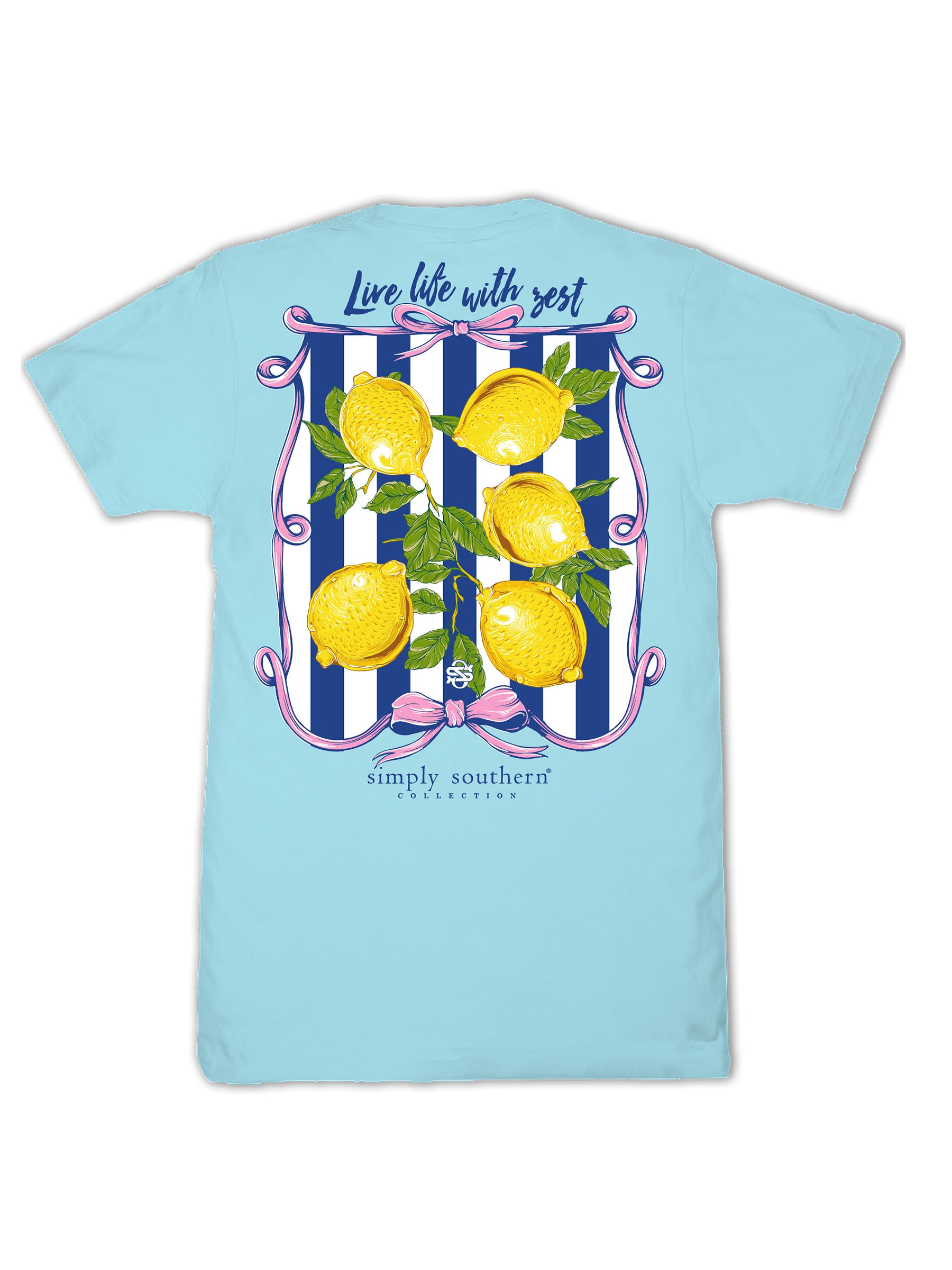 Simply Southern Life With Zest Lemon T-Shirt - SimplyCuteTees
