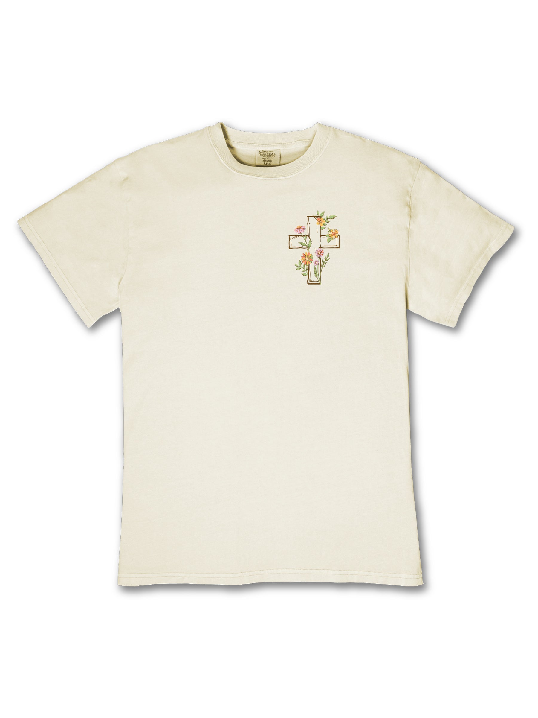 Simply Southern Done With Love Mineral Washed Bone T-Shirt