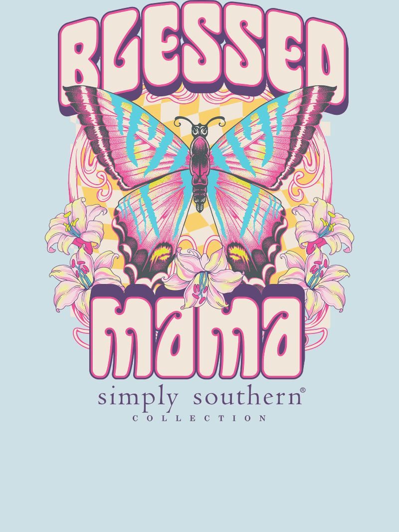 Simply Southern Blessed Mama T-Shirt