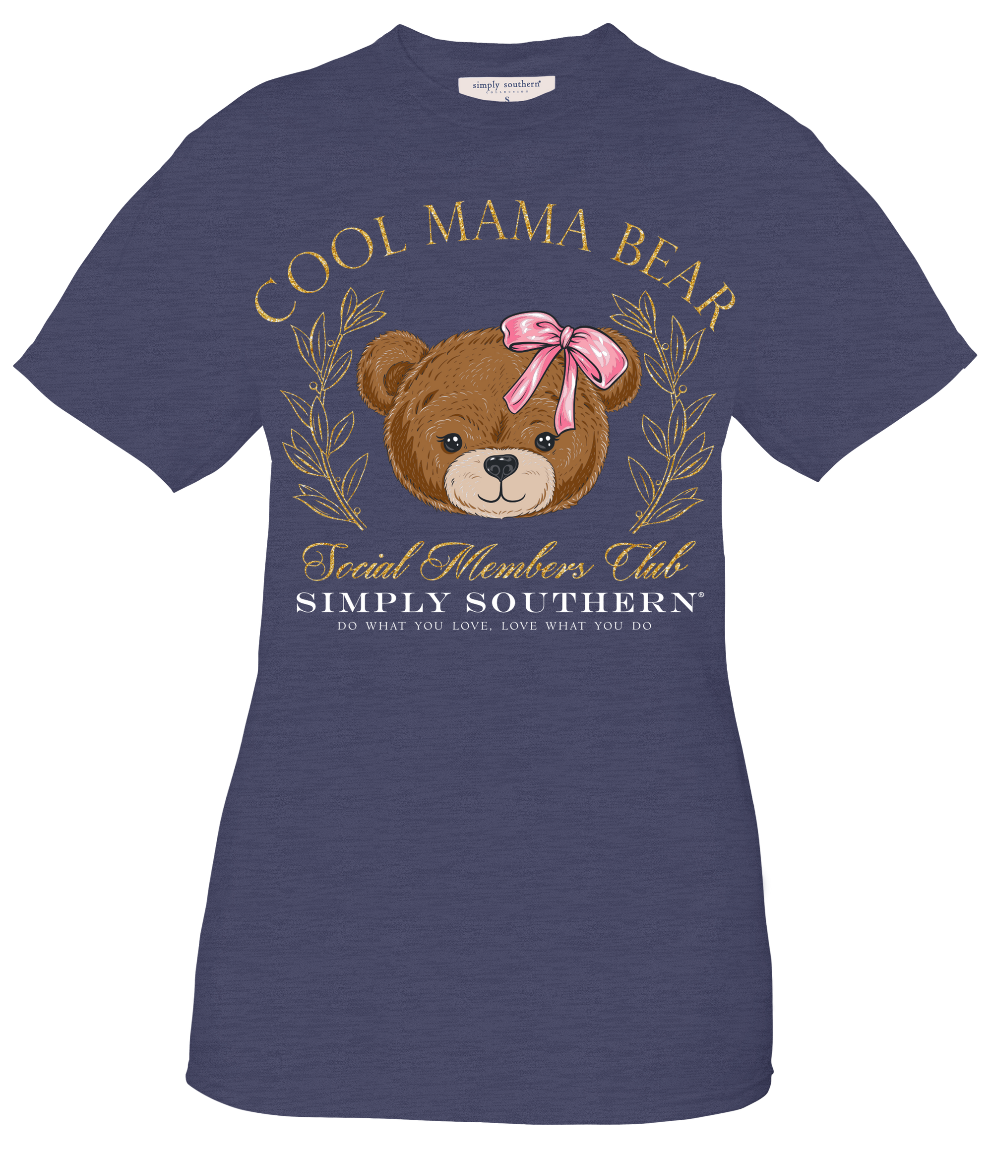 Simply Southern Cool Mama Bear Social Club T-Shirt