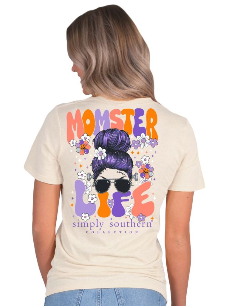 Simply Southern Momster Life Halloween T-Shirt