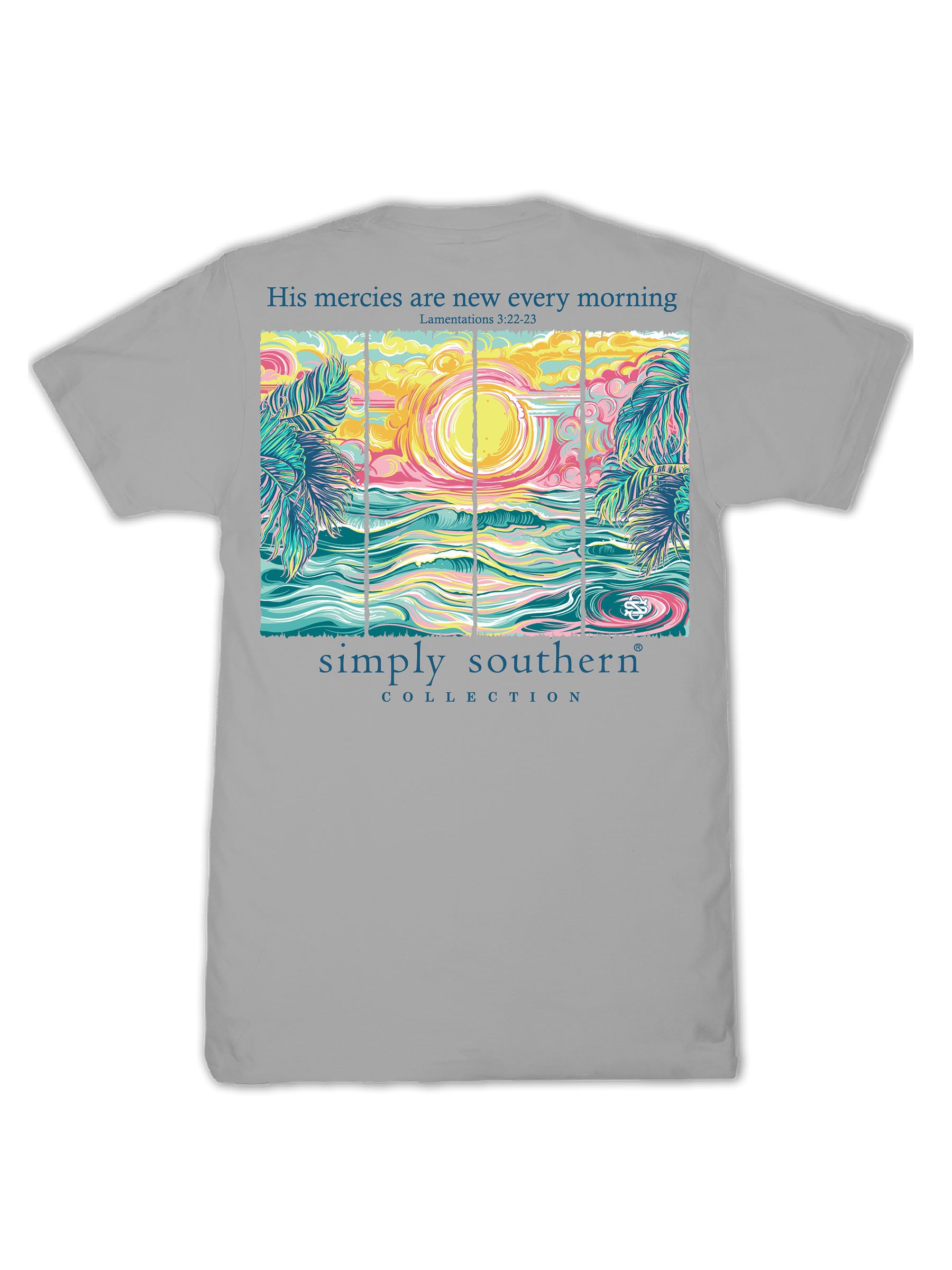 Simply Southern Morning Ocean Lunar T-Shirt - SimplyCuteTees