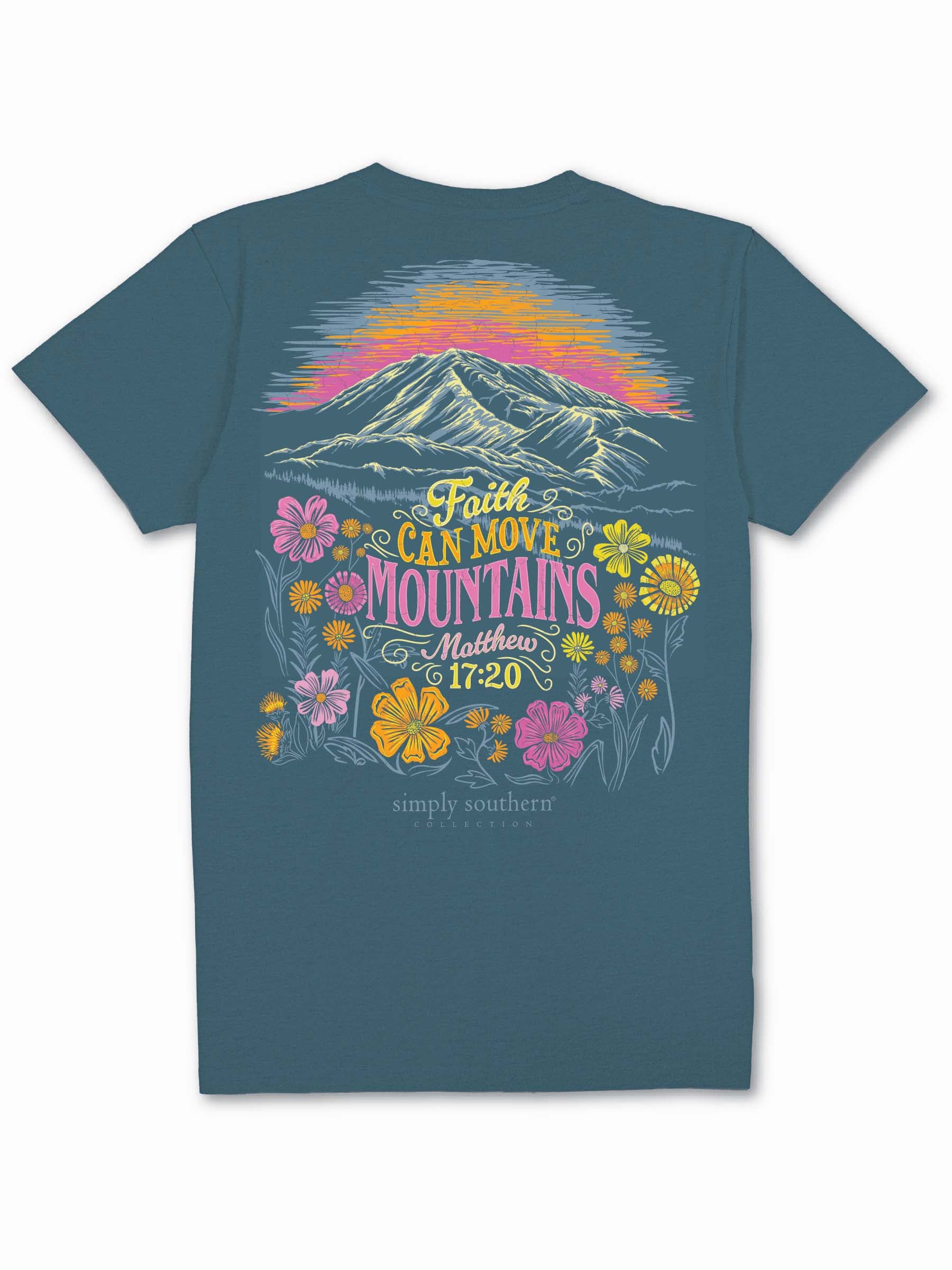 Simply Southern Faith Move Mountains T-Shirt