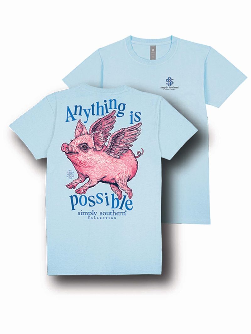 Simply Southern Pig With Wings T-Shirt