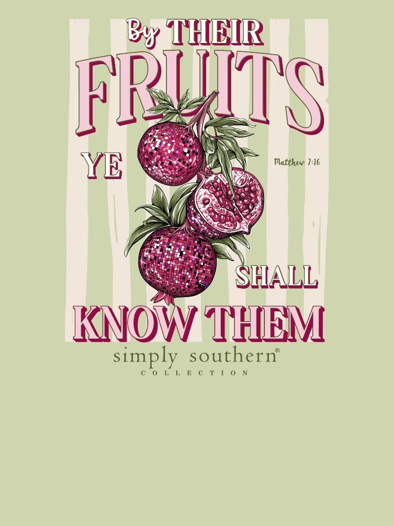 Simply Southern Bejeweled Pomegranates T-Shirt