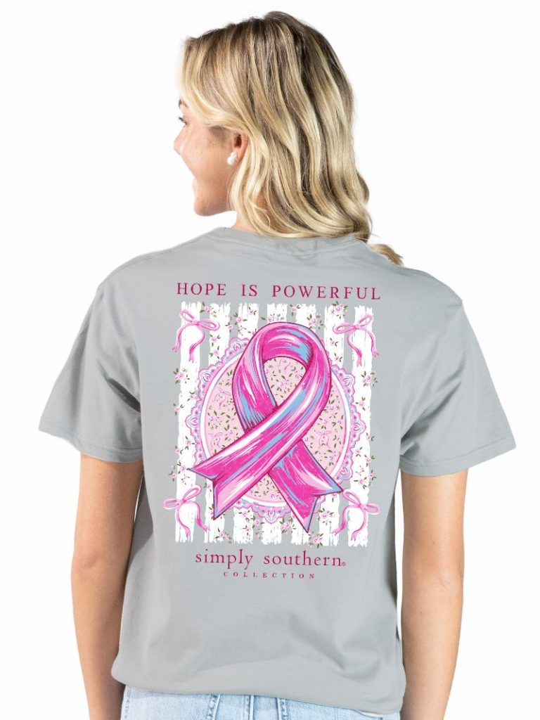 Simply Southern Hope Power Cancer Lunar T-Shirt