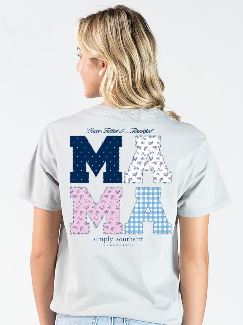 Simply Southern Thankful Mama Lunar T-Shirt