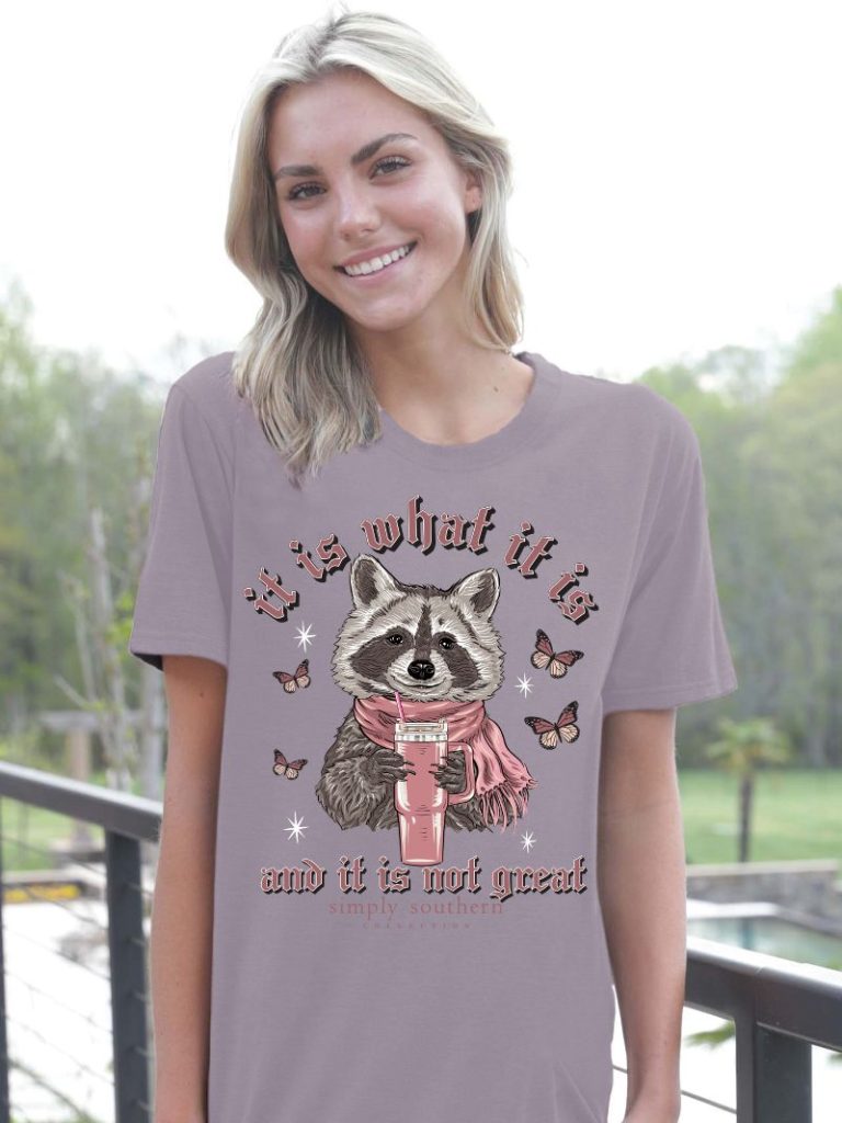 Simply Southern Not Great Raccoon T-Shirt