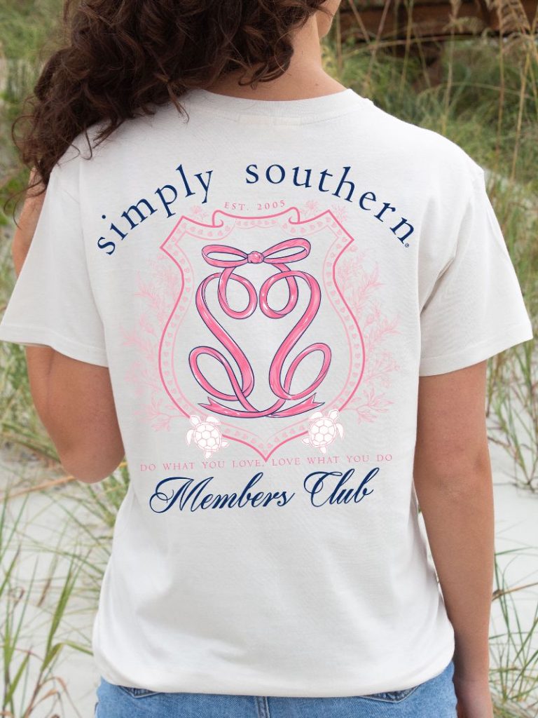 Simply Southern Ribbon Logo Members Club T-Shirt
