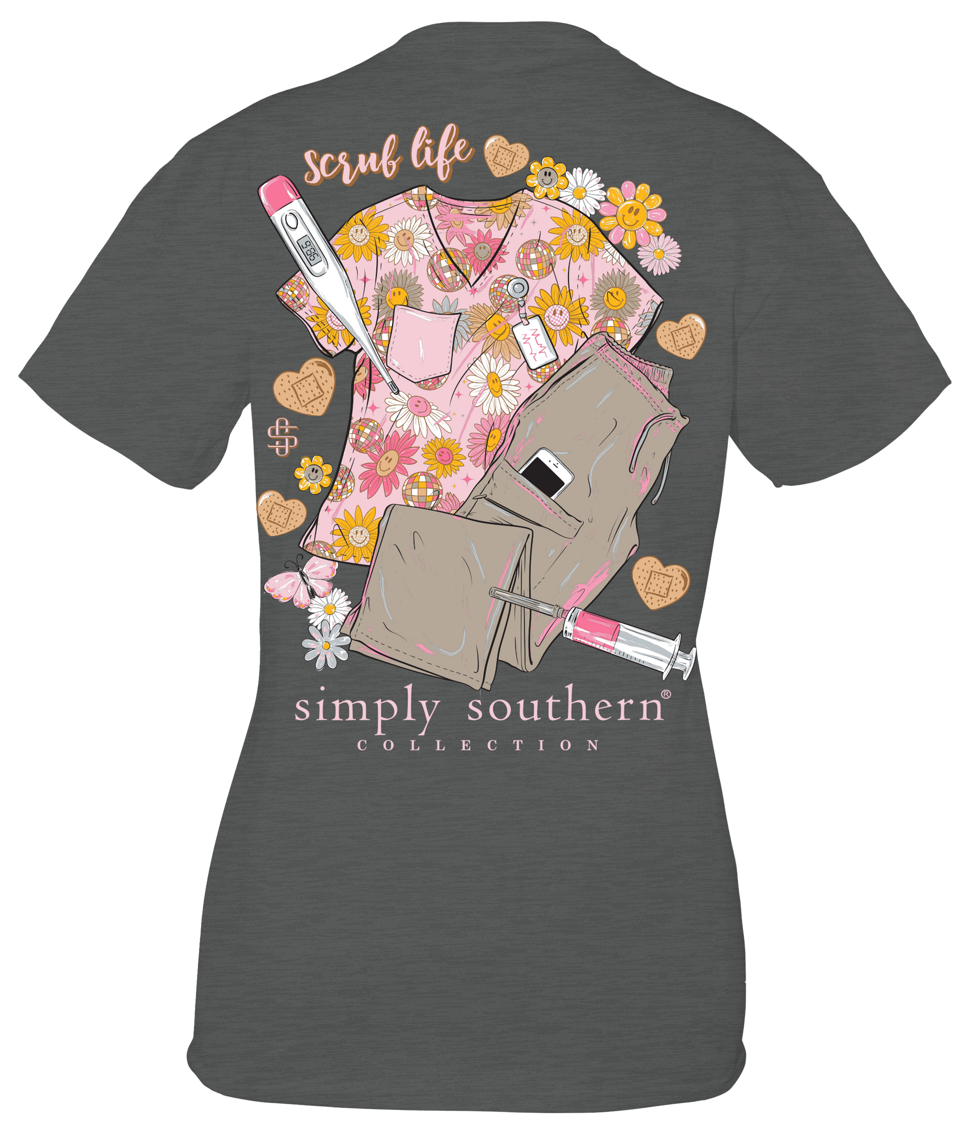 Simply Southern Scrub Life Nurse T-Shirt
