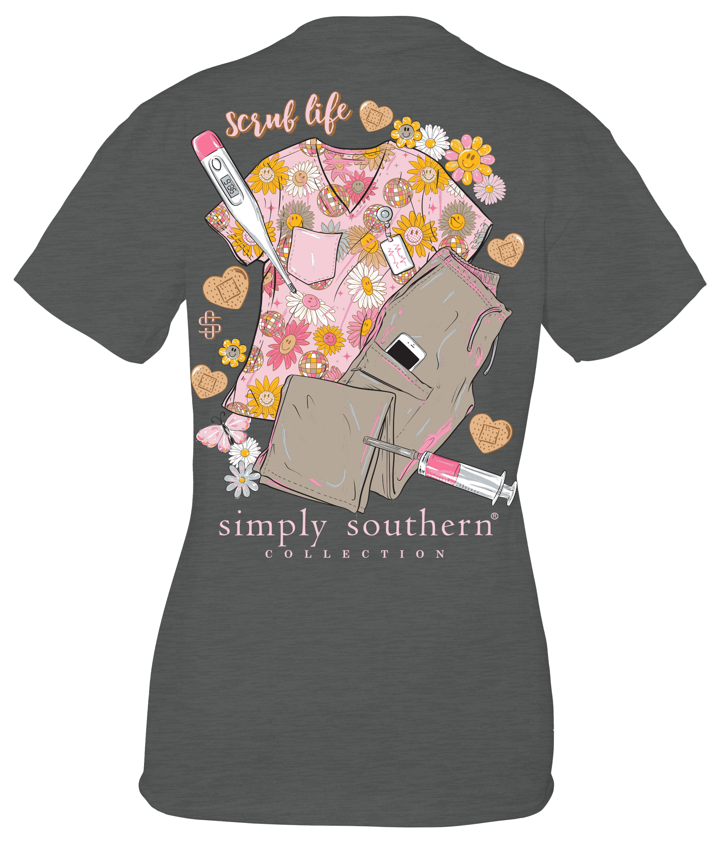 Simply southern deals shirts scrub life