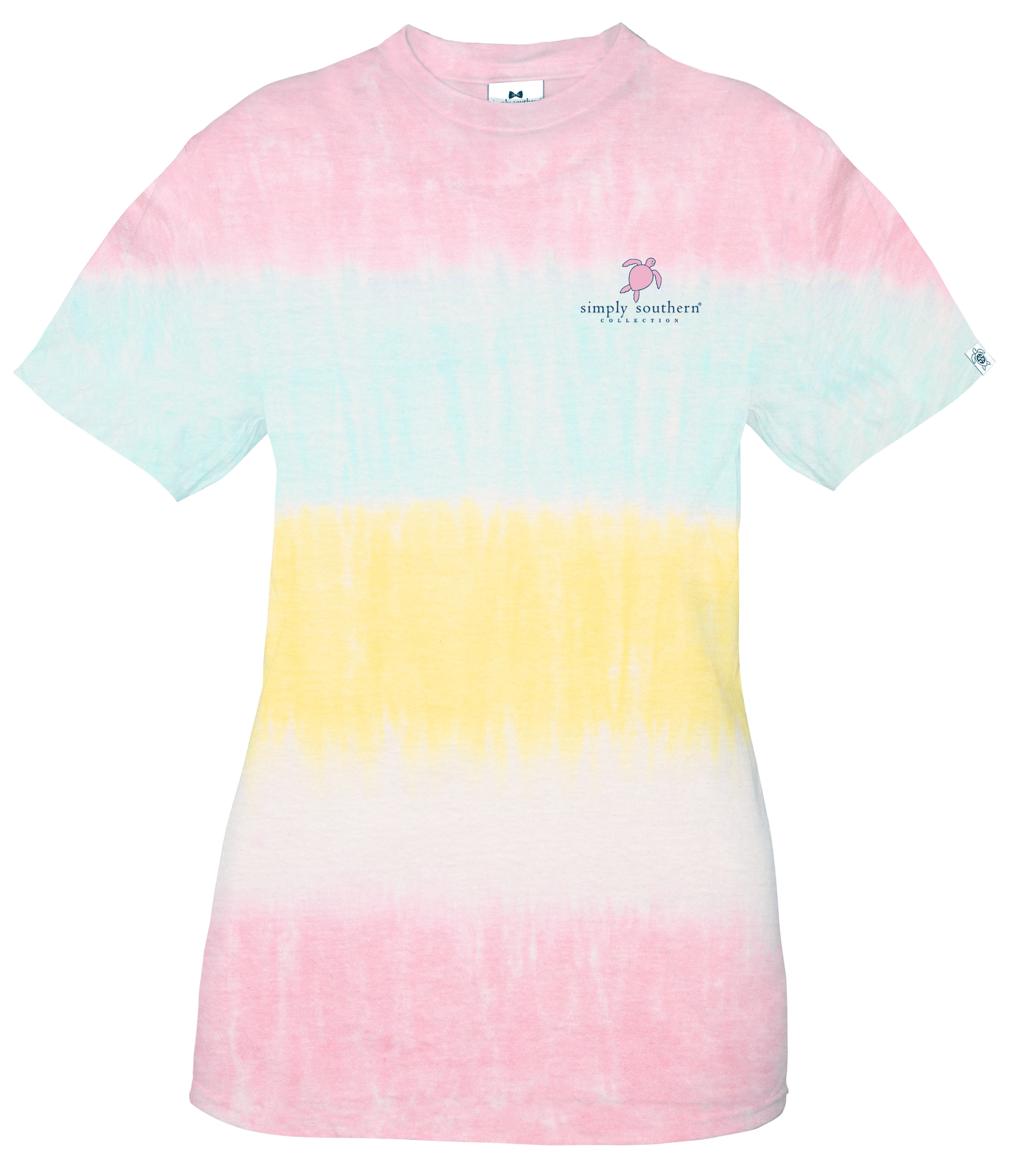 Simply Southern Seaview Turtle Palm Tie Dye T-Shirt