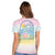Simply Southern Seaview Turtle Palm Tie Dye T-Shirt