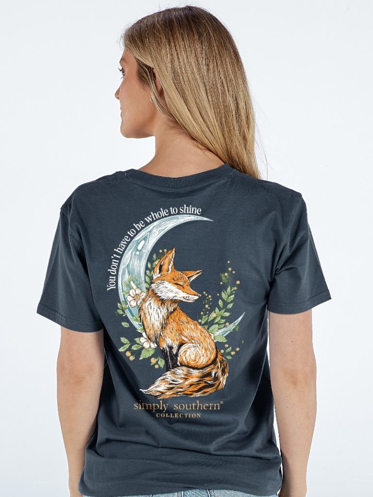 Simply Southern Shine Moon Fox T-Shirt