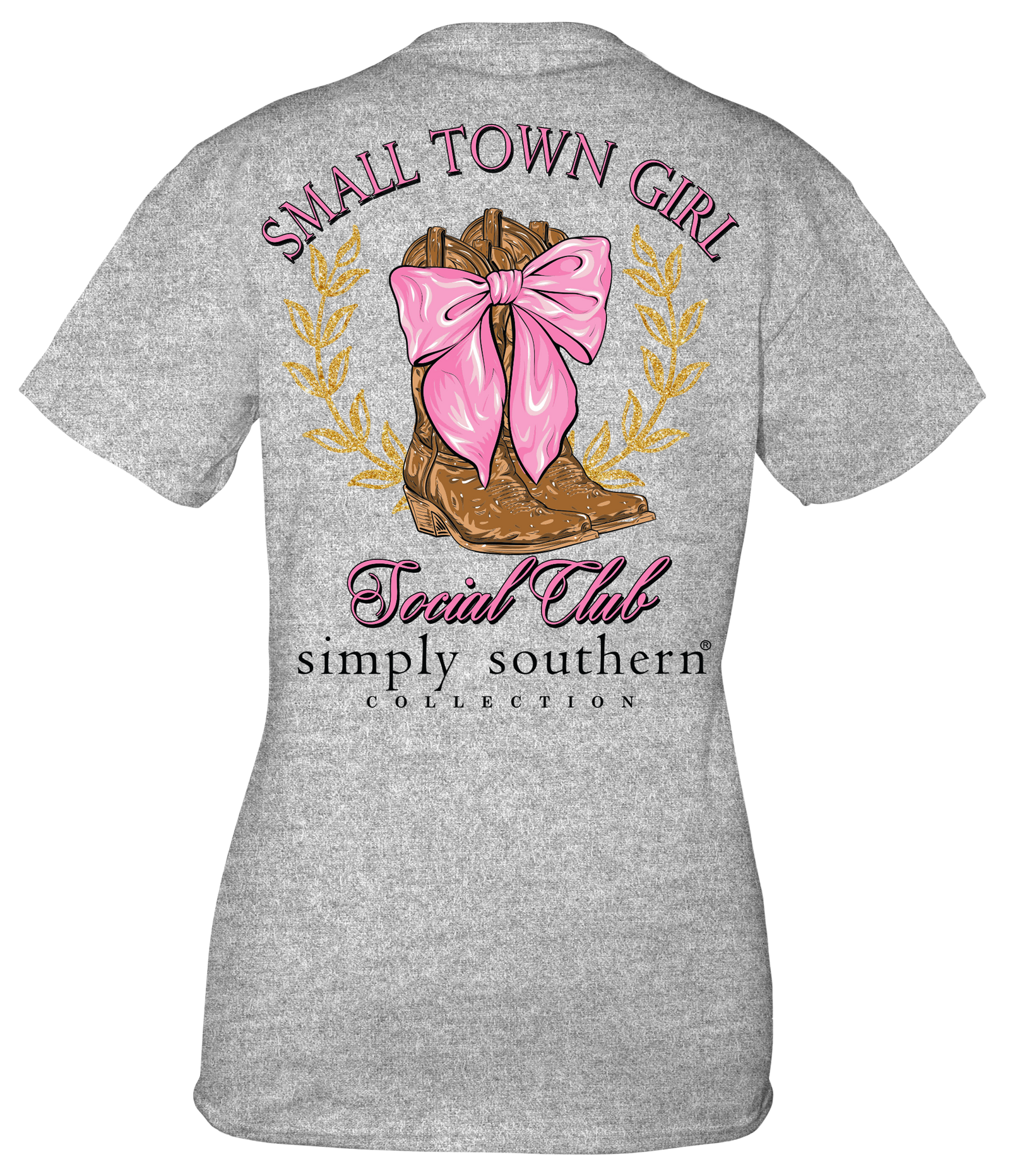 Simply Southern Small Town Girl Social Club T-Shirt
