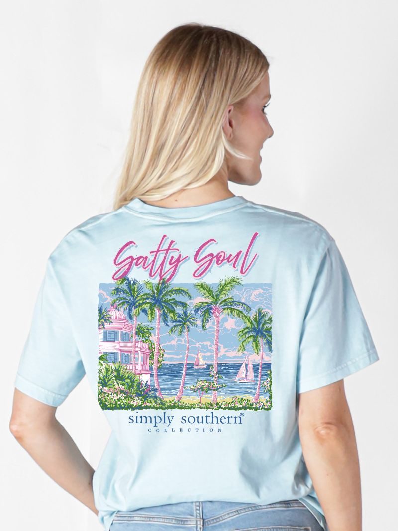 Simply Southern Salty Soul Ice T-Shirt