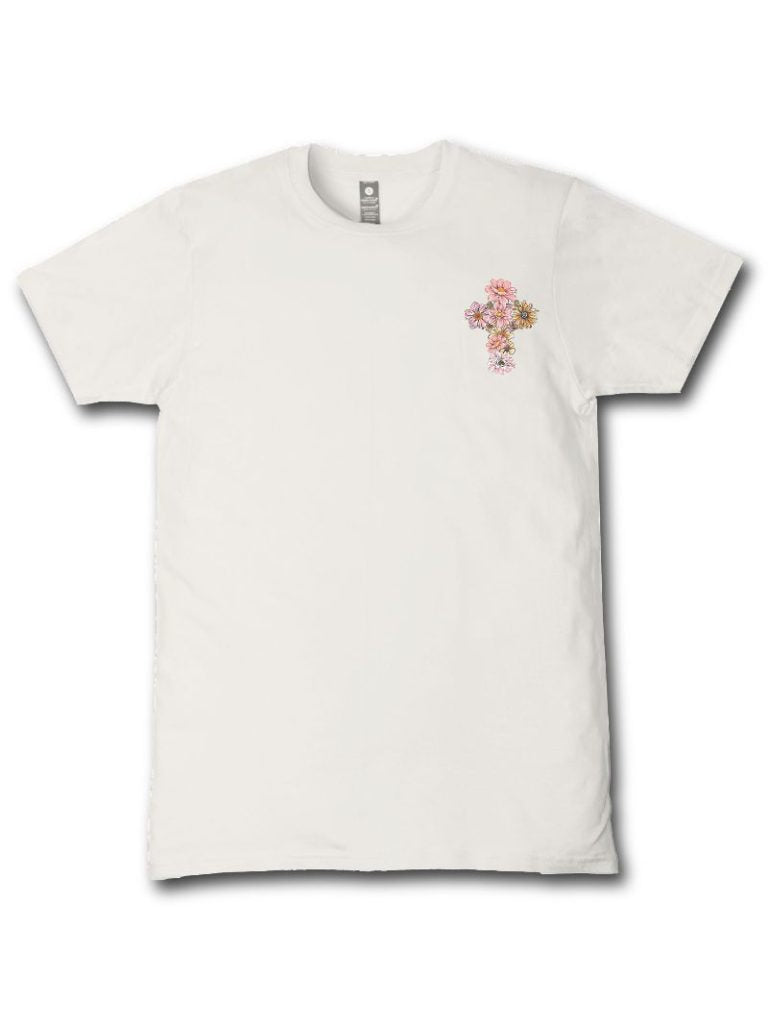 Simply Southern Well Soul Flower Cross T-Shirt
