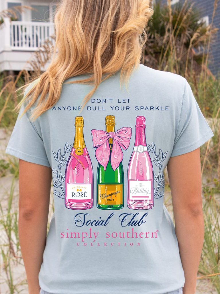Simply Southern Dull Your Sparkle Social Club T-Shirt