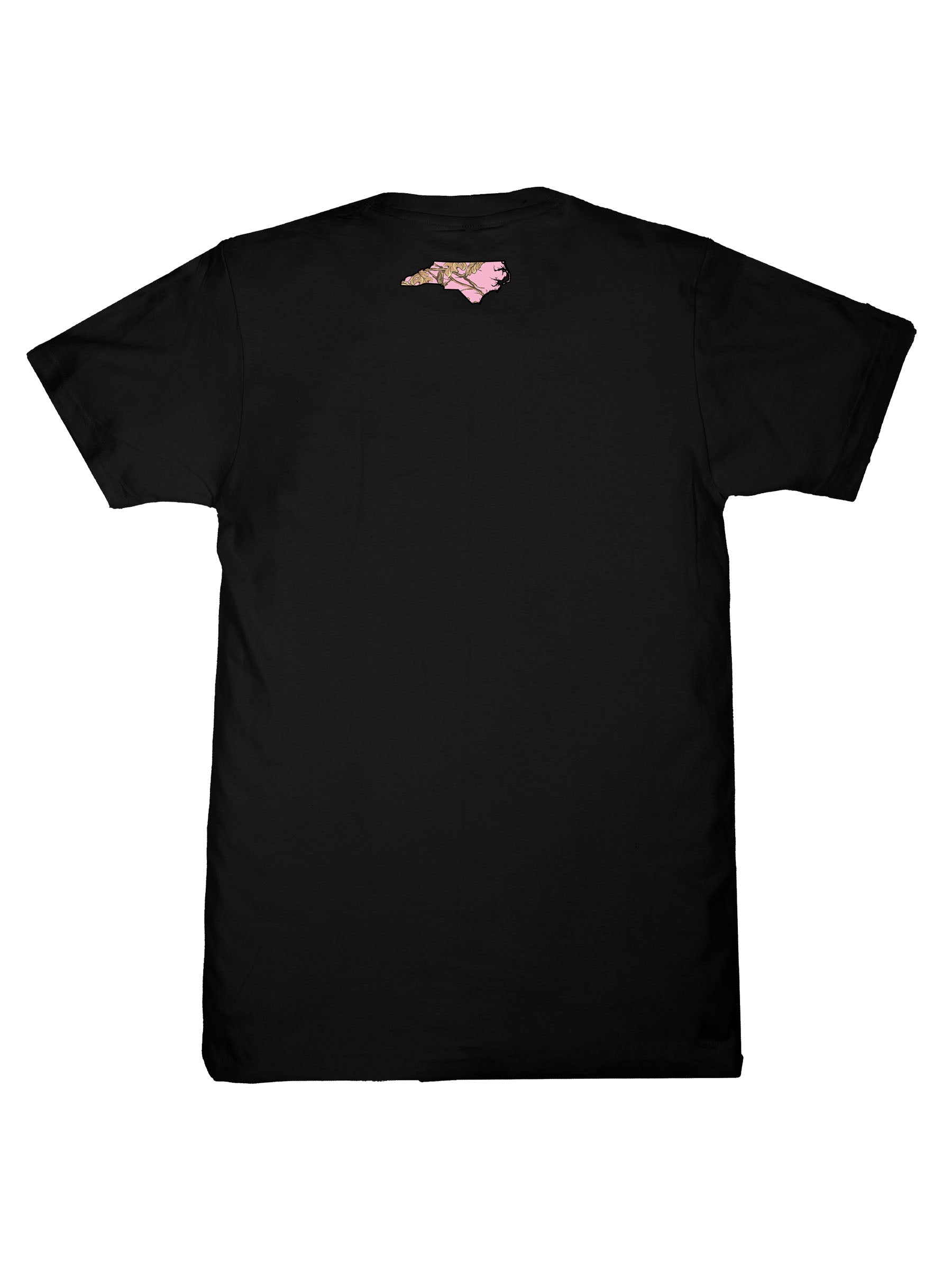 Simply Southern North Carolina Camo Bow Black T-Shirt