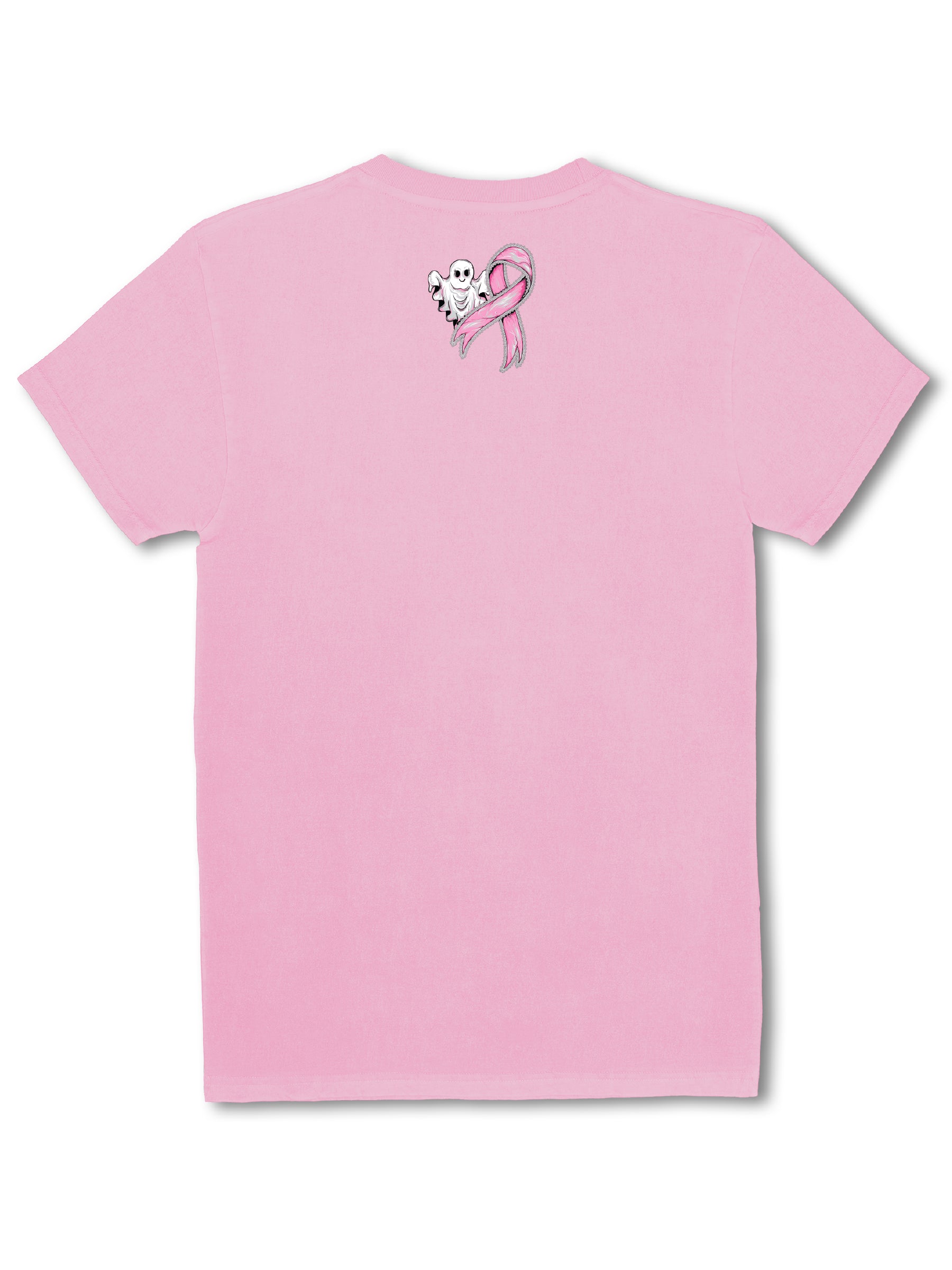 Simply Southern Spooky Strong Cancer Washed Pink T-Shirt
