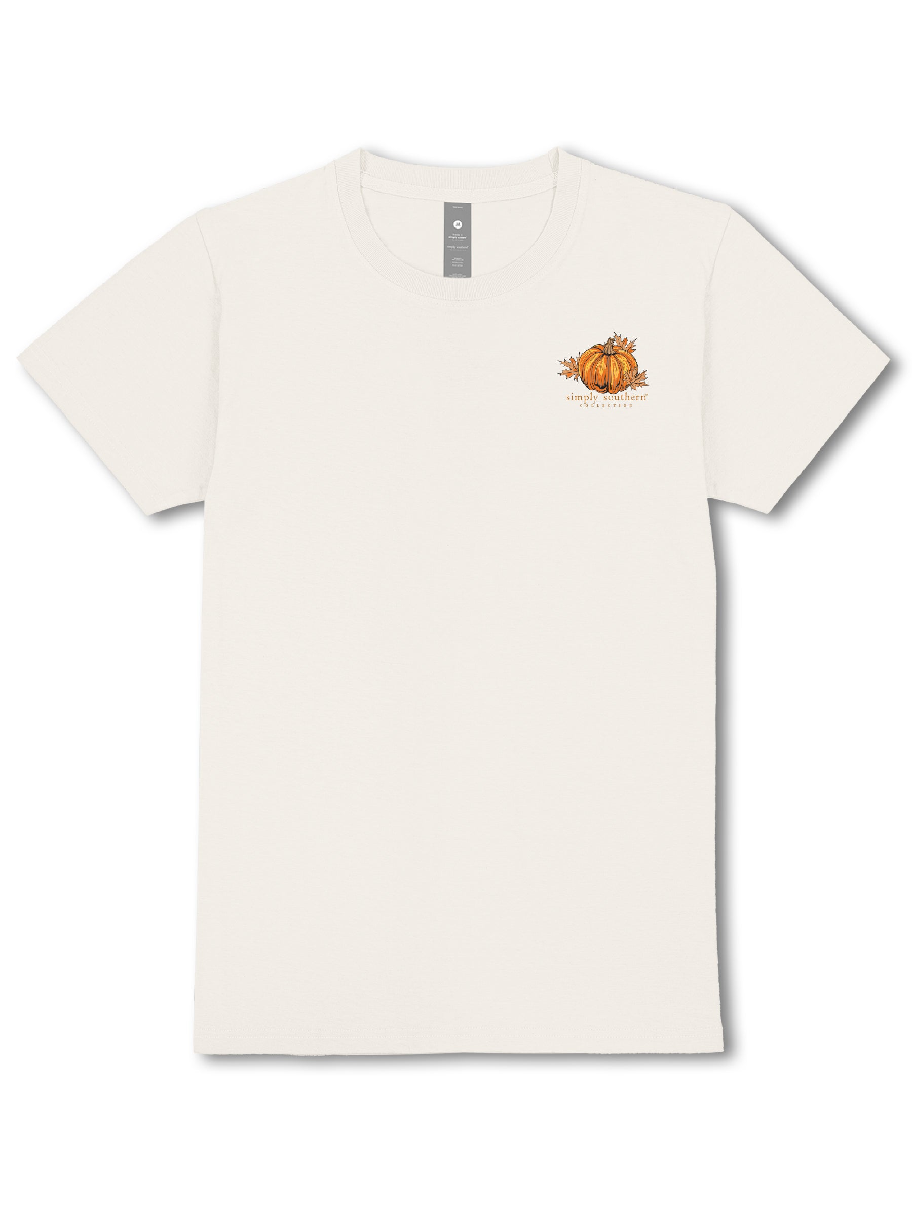 Simply Southern Teddy Leaves Falling Fall T-Shirt
