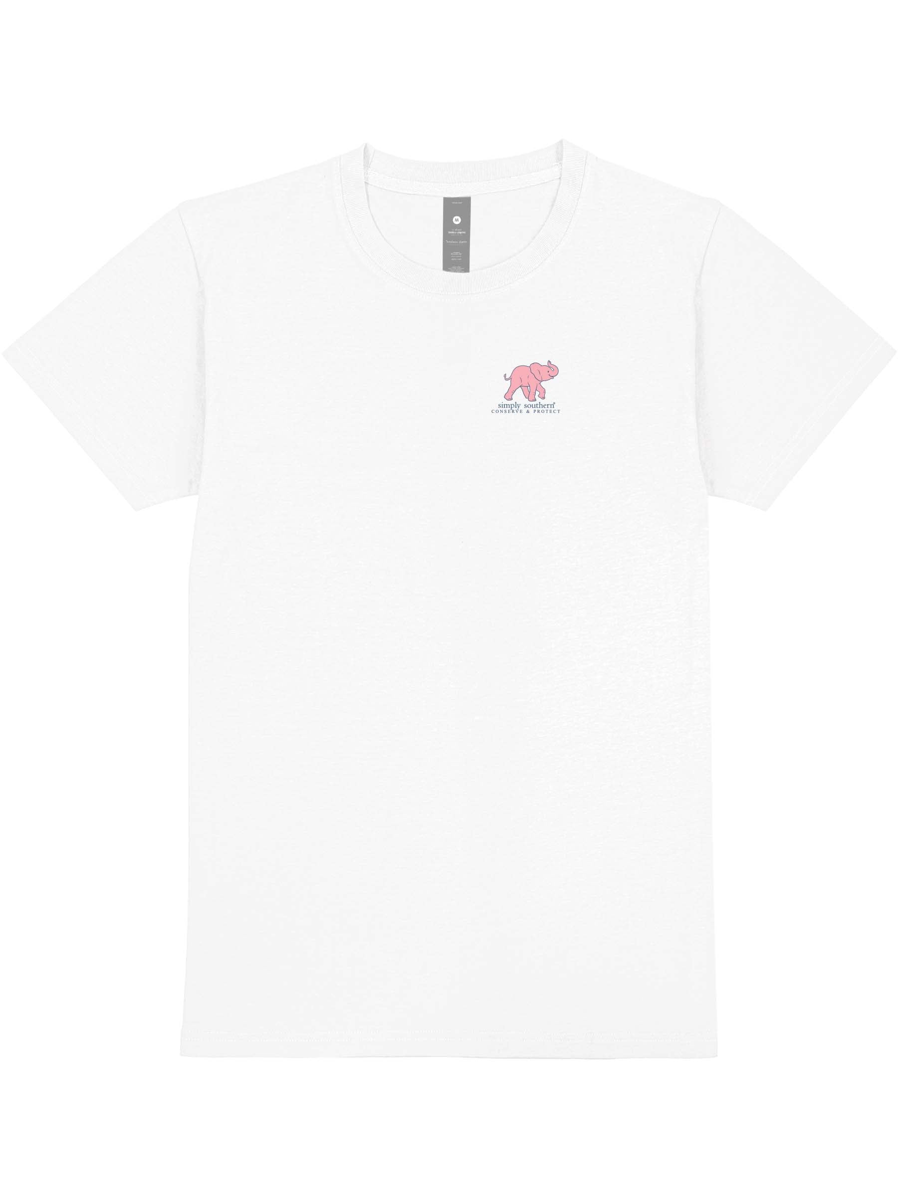 Simply Southern Elephant Tracker Patch T-Shirt