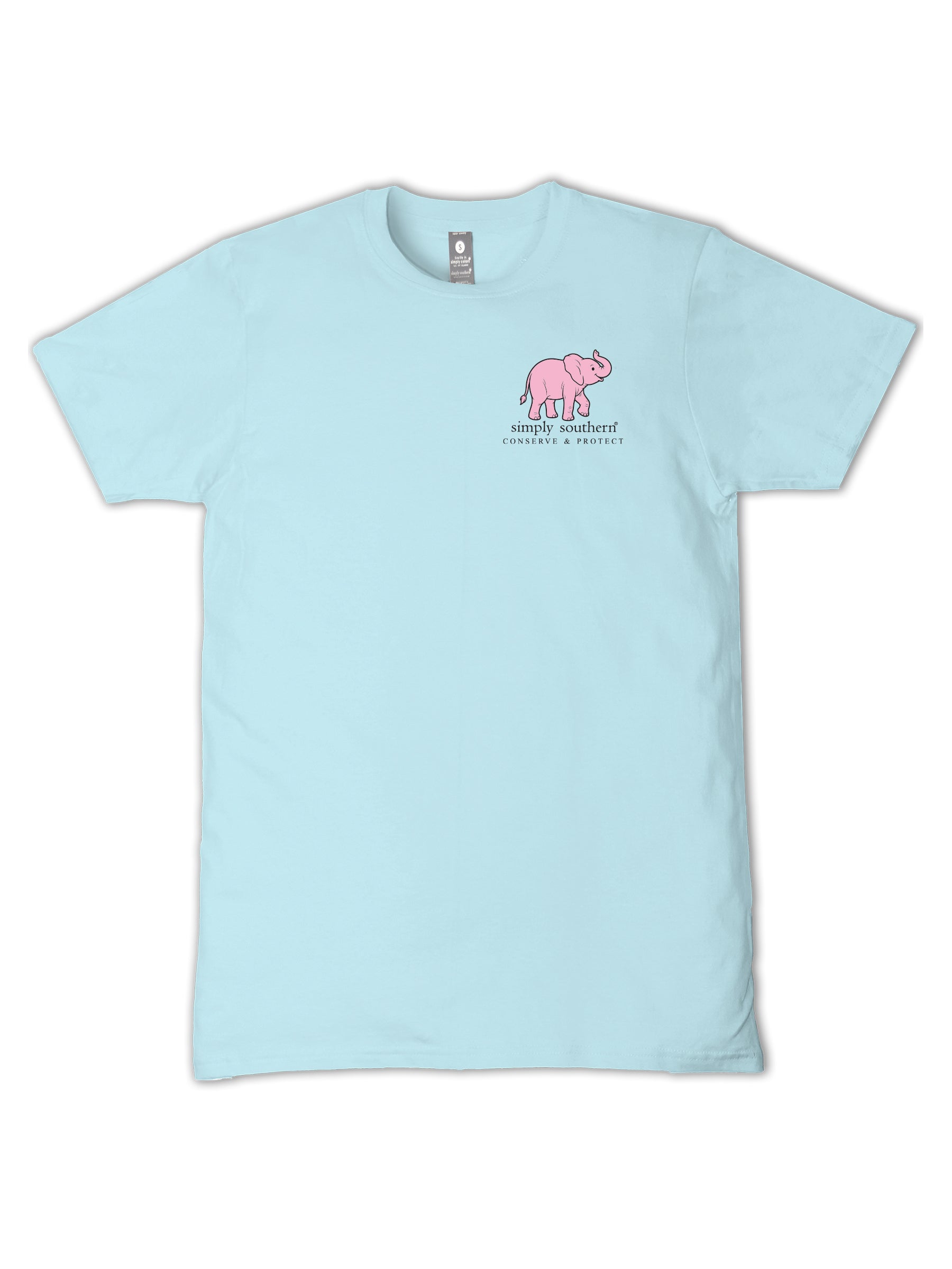 Simply Southern Elephant Tracker Dumpling Ice T-Shirt