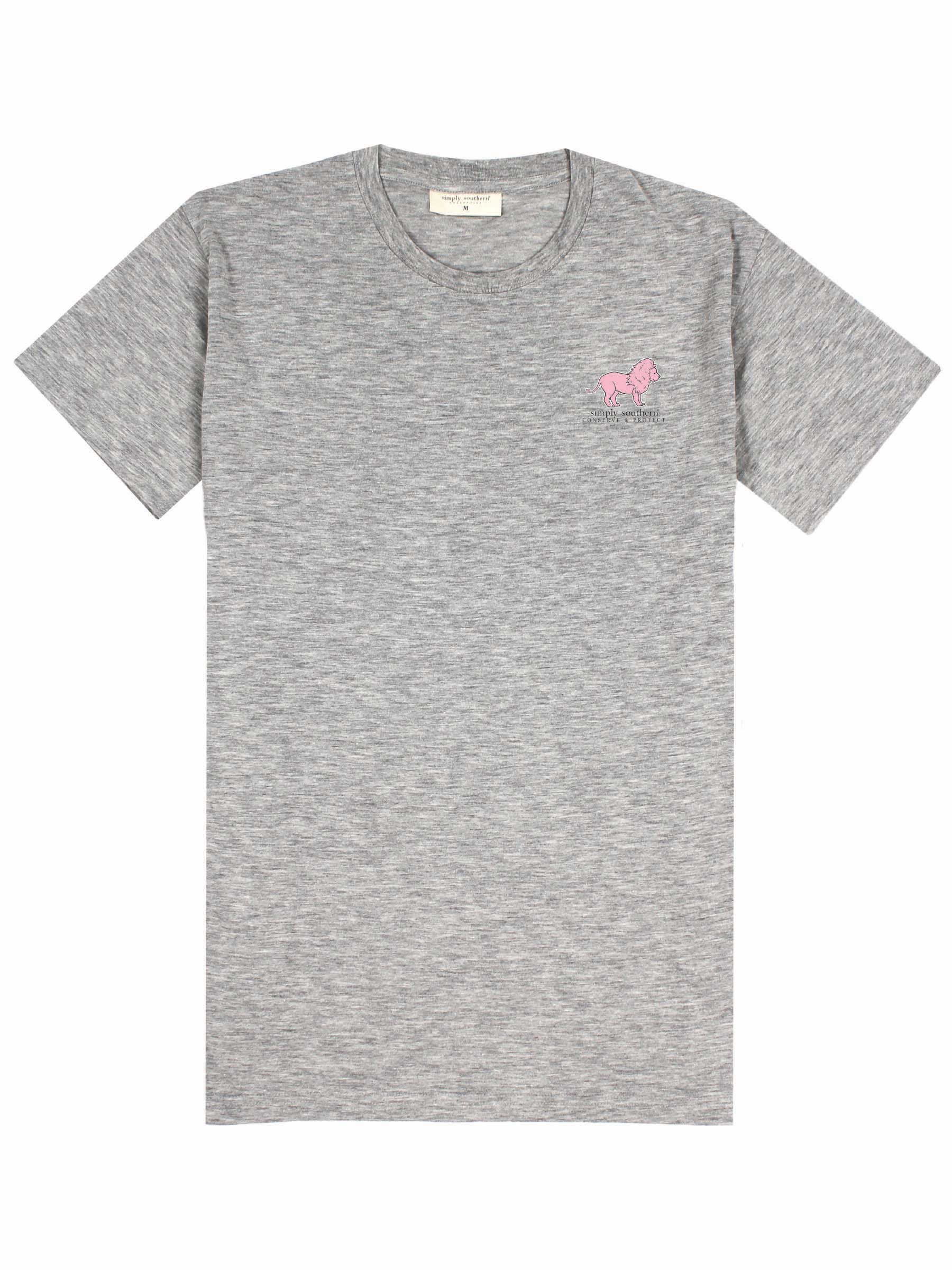 Simply Southern Lion Tracker Strawberry T-Shirt