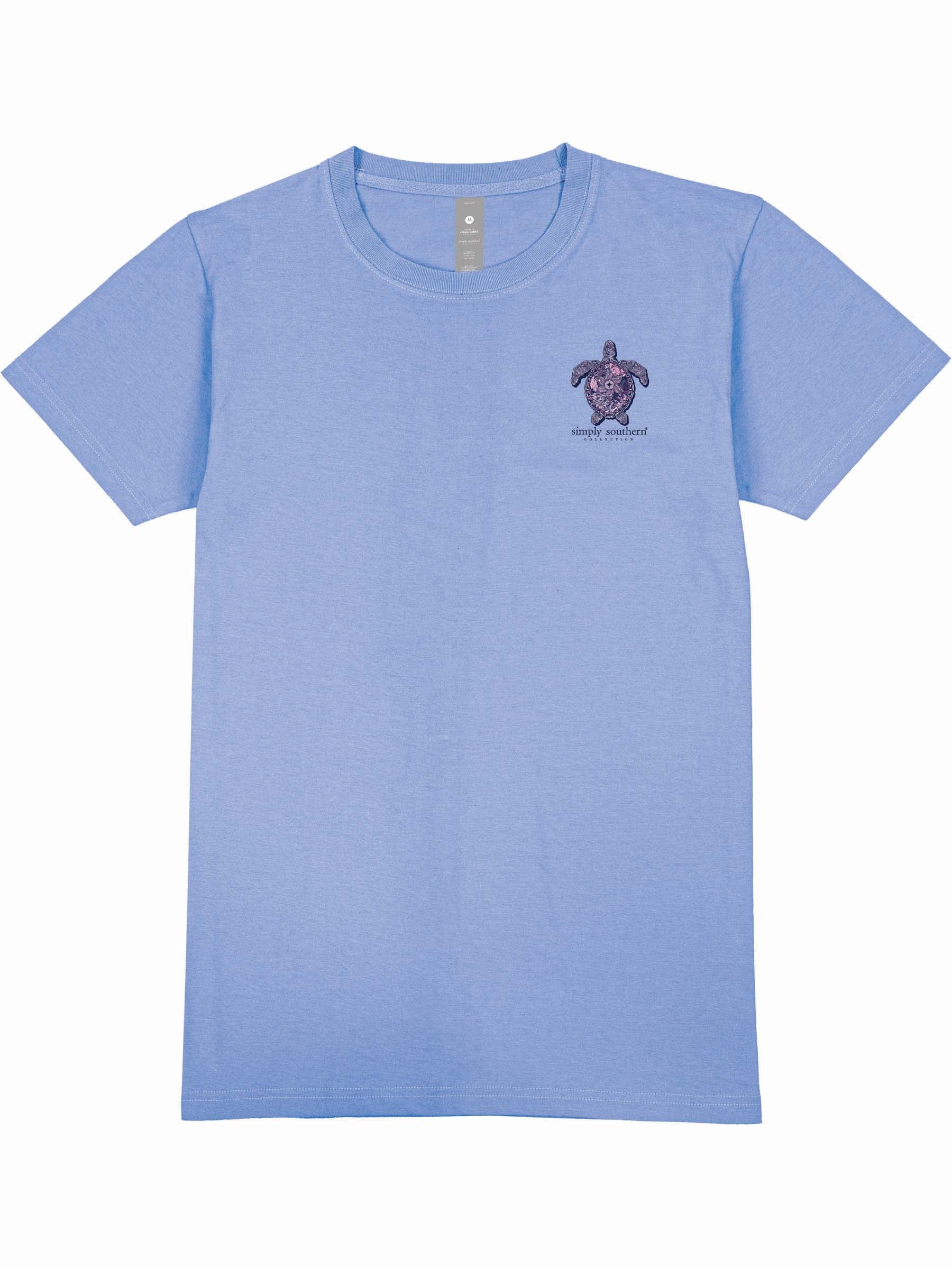 Simply Southern Turtle Tracker Mandala Wave T-Shirt