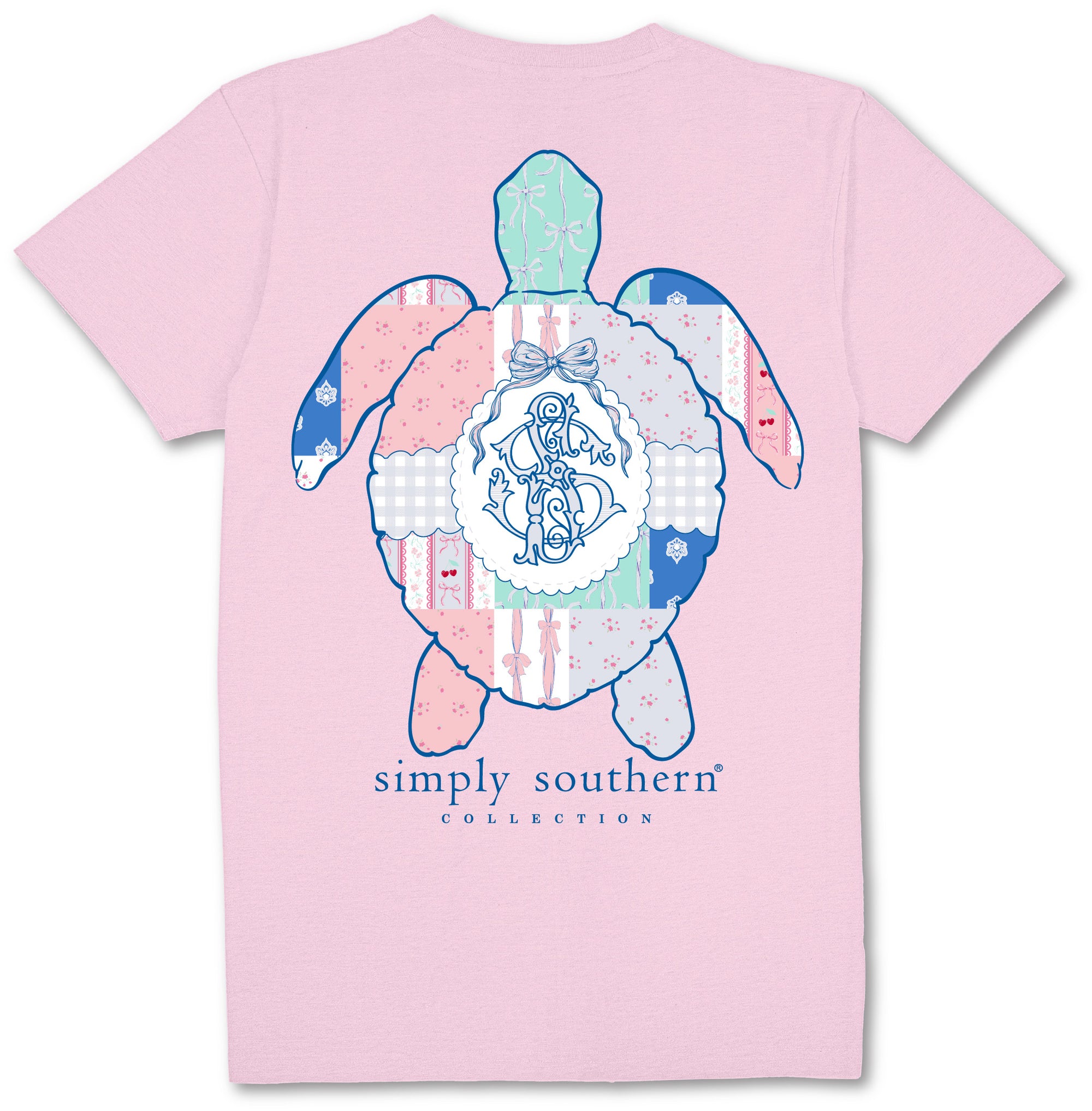 Simply Southern Turtle Tracker Quilted Patchwork T-Shirt