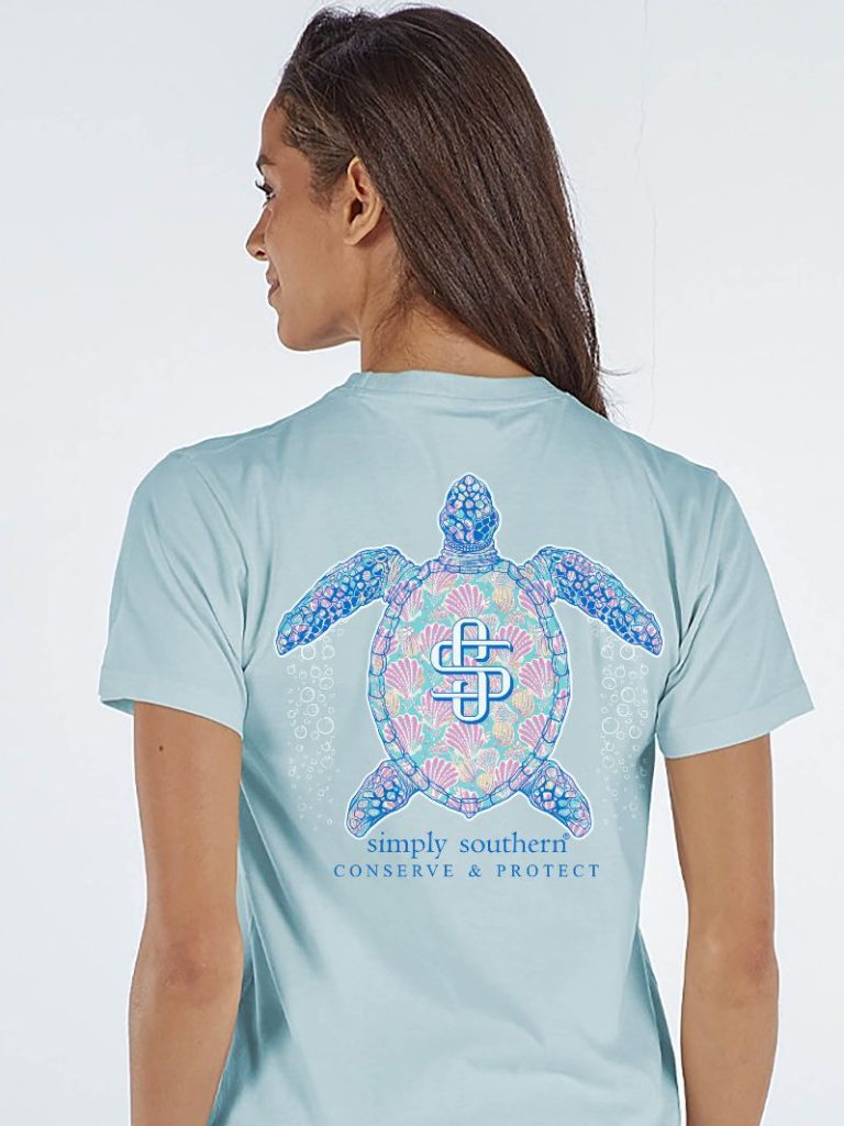 Simply Southern Turtle Tracker Shell Ice T-Shirt