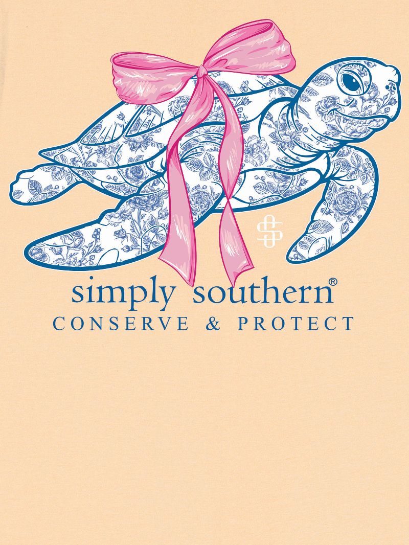 Simply Southern Turtle Tracker Roses T-Shirt