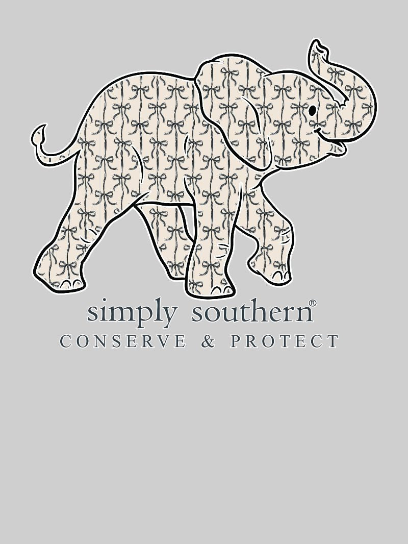 Simply Southern Elephant Tracker Bows Star T-Shirt