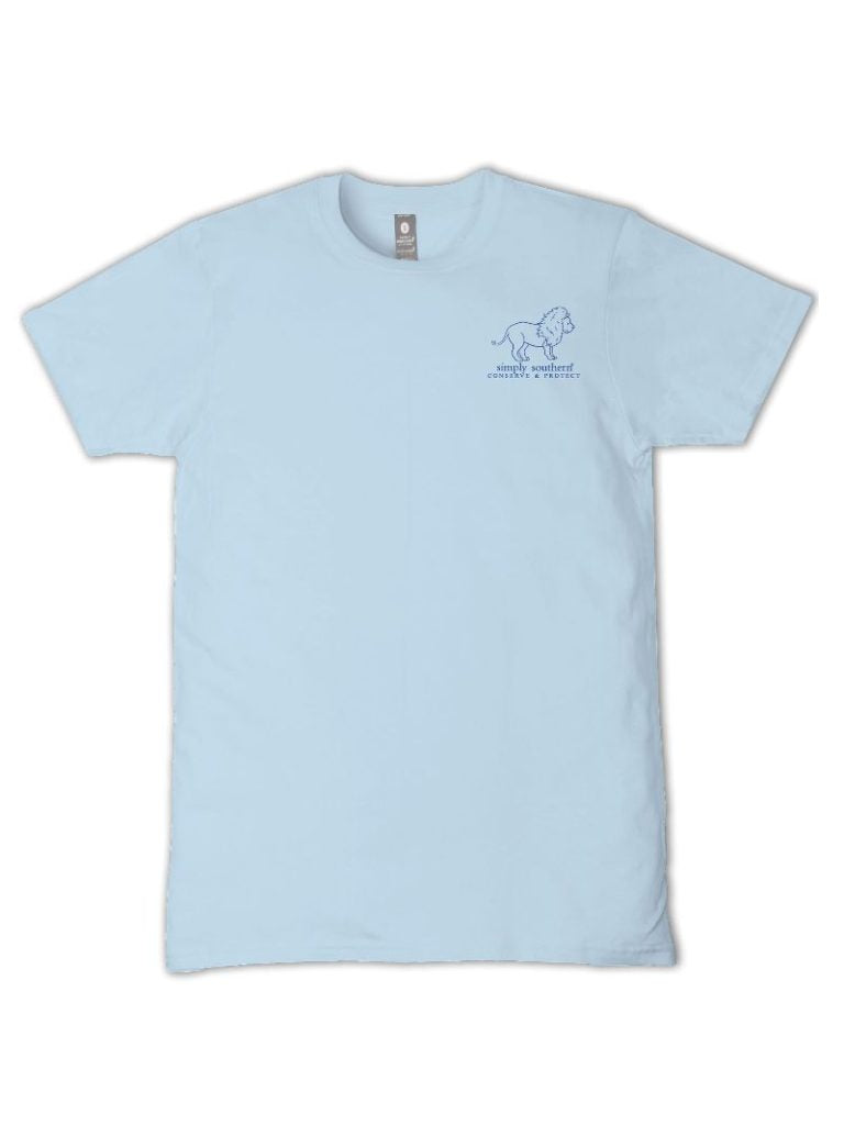 Simply Southern Lion Tracker Lemon Ice T-Shirt