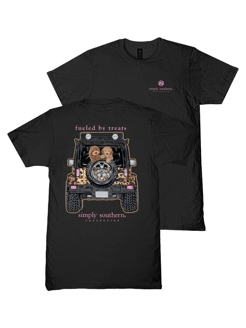 Simply Southern Fueled By Treats Dogs T-Shirt